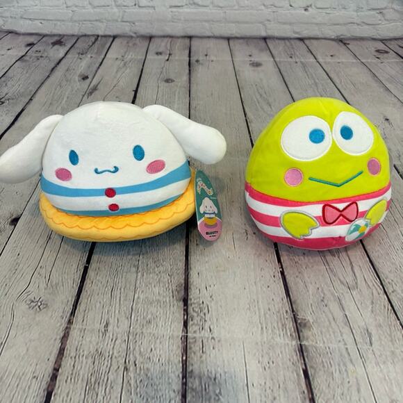 Squishmallows Keroppi and Cinnamoroll Small Plush - Picture 1 of 7